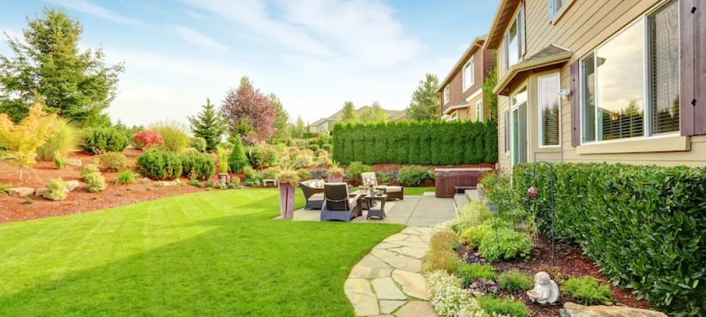 beautiful yard 