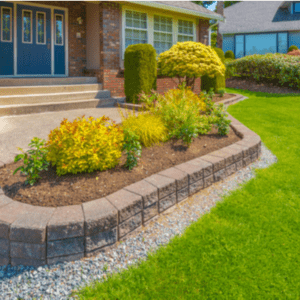 mulch curb appeal